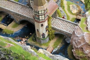The Hunting House Diorama
